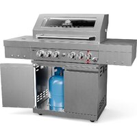 Газовый гриль для дачи Koler Krone S3 Silver KK-S3/S - Превью изображения №9 — Интернет-магазин Time-Shop