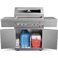 Газовый гриль для дачи Koler Krone S3 Silver KK-S3/S - Превью изображения №7 — Интернет-магазин Time-Shop
