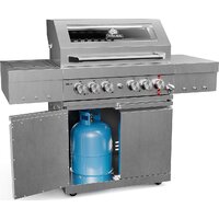 Газовый гриль для дачи Koler Krone S3 Silver KK-S3/S - Превью изображения №13 — Интернет-магазин Time-Shop