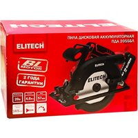 Дисковая (циркулярная) пила ELITECH ПДА 2055БЛ E2206.030.01 (с 1-им АКБ) - Превью изображения №3 — Интернет-магазин Time-Shop