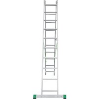 Лестница-стремянка Новая высота NV 222 алюминиевая двухсекционная 2x10 ступеней - Превью изображения №4 — Интернет-магазин Time-Shop