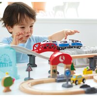 Набор железной дороги Hape Городской поезд E3771 - Превью изображения №2 — Интернет-магазин Time-Shop