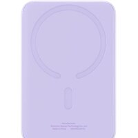 Внешний аккумулятор Baseus Magnetic Mini Air Wireless Fast Charge Power Bank 20W 10000mAh (сиреневый) - Превью изображения №2 — Интернет-магазин Time-Shop