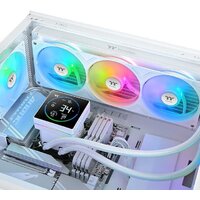 Система жидкостного охлаждения для процессора Thermaltake TH360-S V3 ARGB Sync Snow Edition CL-W472-PL12SW-A - Превью изображения №5 — Интернет-магазин Time-Shop