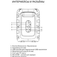 Беспроводная колонка Hyundai H-PS1006 - Превью изображения №9 — Интернет-магазин Time-Shop