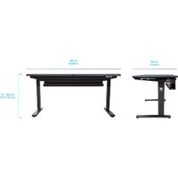 Геймерский стол Thermaltake 350 Smart Gaming Desk GGD-EDN-BKEIRW-01 - Превью изображения №11 — Интернет-магазин Time-Shop