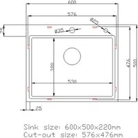 Кухонная мойка Stellar S6050NB-A (нано черный, c доской) - Превью изображения №22 — Интернет-магазин Time-Shop