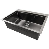 Кухонная мойка Stellar S6050NB-A (нано черный, c доской) - Превью изображения №8 — Интернет-магазин Time-Shop