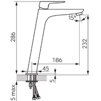 Смеситель Ferro Vitto Verdeline BVI2LVL - Превью изображения №2 — Интернет-магазин Time-Shop