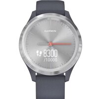 Гибридные умные часы Garmin Vivomove 3S (серебристый/синий) - Превью изображения №6 — Интернет-магазин Time-Shop