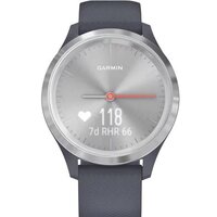 Гибридные умные часы Garmin Vivomove 3S (серебристый/синий) - Превью изображения №7 — Интернет-магазин Time-Shop