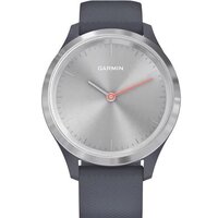 Гибридные умные часы Garmin Vivomove 3S (серебристый/синий) - Превью изображения №8 — Интернет-магазин Time-Shop