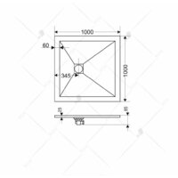 Душевой поддон RGW ST-0100G 16152100-02 100x100 - Превью изображения №4 — Интернет-магазин Time-Shop