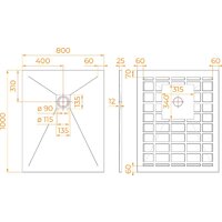 Душевой поддон RGW Stone Tray-W 14152810-01-11 - Превью изображения №5 — Интернет-магазин Time-Shop