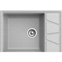 Кухонная мойка GranFest GF-V-680L (серый) - Превью изображения №2 — Интернет-магазин Time-Shop