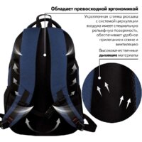 Городской рюкзак BRAUBERG Меркури 226348 - Превью изображения №5 — Интернет-магазин Time-Shop