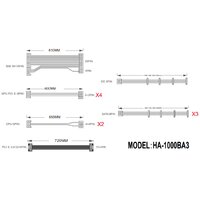 Блок питания 1stPlayer NGDP Platinum 1000W HA-1000BA3-WH - Превью изображения №2 — Интернет-магазин Time-Shop