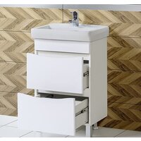  Акваль Тумба Верна 55 под умывальник Милан 55 - Превью изображения №2 — Интернет-магазин Time-Shop