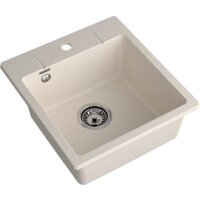 Кухонная мойка GranFest Urban GF-UR-245 (белый) - Превью изображения №2 — Интернет-магазин Time-Shop