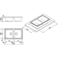 Кухонная мойка Smeg LZ862B - Превью изображения №2 — Интернет-магазин Time-Shop
