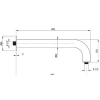 Душевая система  Deante Silia Titanium NQS_D9YK - Превью изображения №4 — Интернет-магазин Time-Shop