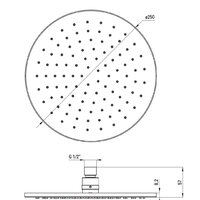 Душевая система  Deante Silia Titanium NQS_D9YK - Превью изображения №5 — Интернет-магазин Time-Shop