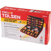 Универсальный набор инструментов Tolsen TTV80114 (14 предметов) - Превью изображения №4 — Интернет-магазин Time-Shop