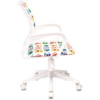 Офисное кресло Бюрократ Burokids 1W 1687096 (белый/пластик белый) - Превью изображения №7 — Интернет-магазин Time-Shop