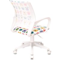 Офисное кресло Бюрократ Burokids 1W 1687096 (белый/пластик белый) - Превью изображения №4 — Интернет-магазин Time-Shop