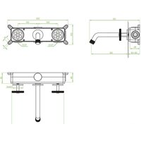 Смеситель Laveo Muro BAU 722P - Превью изображения №2 — Интернет-магазин Time-Shop