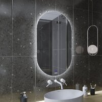  Grossman Зеркало Nero-промо LED 245090 (с сенсорным выключателем) - Превью изображения №2 — Интернет-магазин Time-Shop