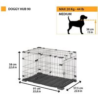 Клетка Ferplast Doggy Hub 73177117 - Превью изображения №10 — Интернет-магазин Time-Shop