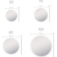  Vigo Зеркало Cosmo Comfort 800 - Превью изображения №9 — Интернет-магазин Time-Shop