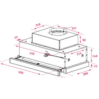 Кухонная вытяжка TEKA CNL 6815 Plus [40436840] - Превью изображения №2 — Интернет-магазин Time-Shop