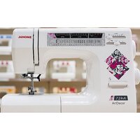 Электромеханическая швейная машина Janome ArtDecor 724A - Превью изображения №3 — Интернет-магазин Time-Shop