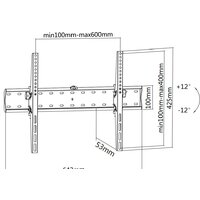 Кронштейн для телевизора Ultramounts UM839T - Превью изображения №2 — Интернет-магазин Time-Shop