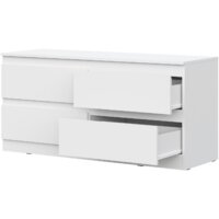 Комод НК-Мебель Stern ТВ-4Я 127 72677769 (белый) - Превью изображения №2 — Интернет-магазин Time-Shop