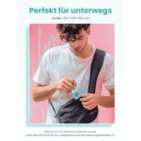 Сетевое зарядное Ugreen Nexode RG 65W CD361 (голубой/розовый) - Превью изображения №8 — Интернет-магазин Time-Shop