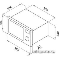 Микроволновая печь HOMSair MOB201S - Превью изображения №2 — Интернет-магазин Time-Shop