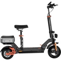 Электросамокат Kugoo Kirin M5 Pro (черный) - Превью изображения №2 — Интернет-магазин Time-Shop