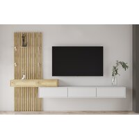 Горка Интерлиния Lagom-7 LG-G (белый платинум/дуб золотой) - Превью изображения №2 — Интернет-магазин Time-Shop