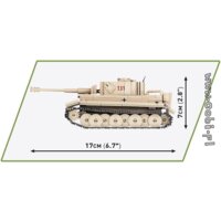 Конструктор Cobi World War II 2710 PzKpfw VI Tiger 131 - Превью изображения №3 — Интернет-магазин Time-Shop