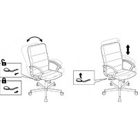 Офисное кресло Бюрократ Triest (песочный Fabric Light-21) - Превью изображения №11 — Интернет-магазин Time-Shop