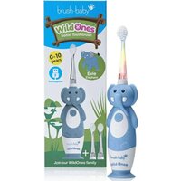 Электрическая зубная щетка Brush-Baby WildOnes Elephant - Превью изображения №2 — Интернет-магазин Time-Shop