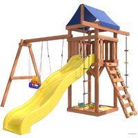 Игровой комплекс National Tree Company С качелями лодочка и качелями 3 в 1 IgroWoods ДП-5 - Превью изображения №2 — Интернет-магазин Time-Shop