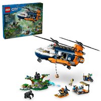 Конструктор LEGO City 60437 Вертолет исследователя джунглей в базовом лагере - Превью изображения №2 — Интернет-магазин Time-Shop