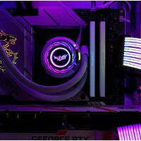 Система жидкостного охлаждения для процессора Valkyrie Jarn 420 ARGB (белый) - Превью изображения №5 — Интернет-магазин Time-Shop