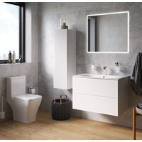  AM.PM Тумба под умывальник Struktura M9SFHX0802WMHS - Превью изображения №3 — Интернет-магазин Time-Shop