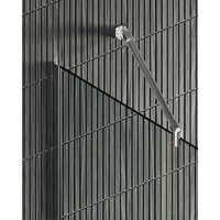 Душевая стенка MaybahGlass 195x79 MGD-695-5у (прозрачное стекло/хром матовый) - Превью изображения №7 — Интернет-магазин Time-Shop