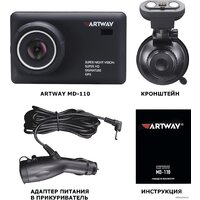 Видеорегистратор-радар детектор-GPS информатор (3в1) Artway Combo MD-110 Signature SHD - Превью изображения №2 — Интернет-магазин Time-Shop